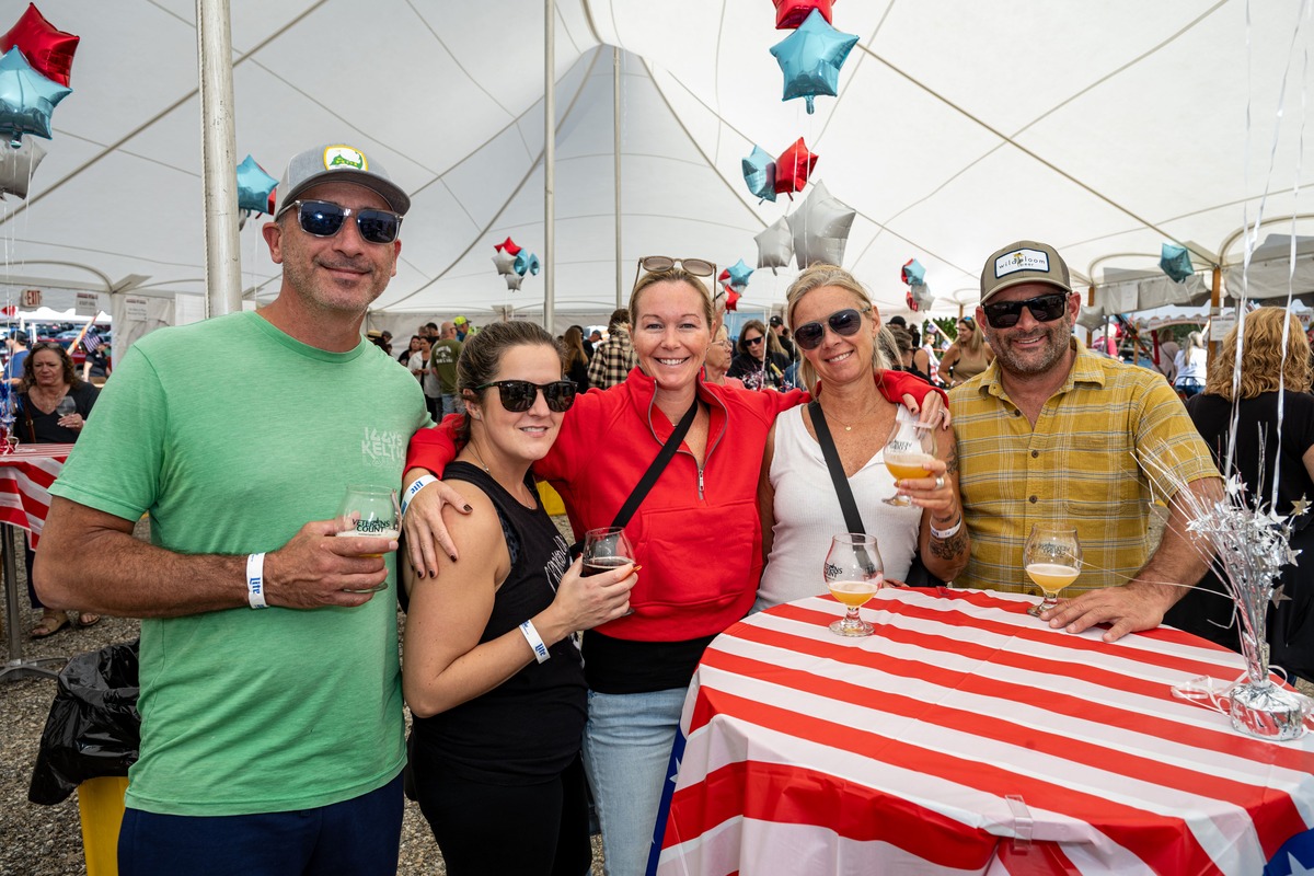 More than 300 craft beer and wine lovers attended the 8th Annual Red, White & Brew Craft Beer and Wine Festival on September 28th to support the military community through Easterseals NH Veterans Count.